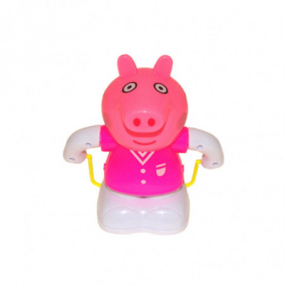 Žaislinis šokinėjantis robotas Peppa rožinė