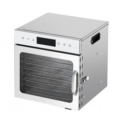 Vaisių ir maisto džiovyklė 400 W, 8 padėklų, nerūdijančio plieno