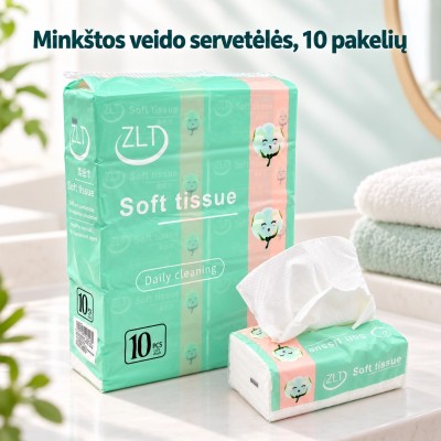 Popierinės servetėlės 10 × 100 vnt.