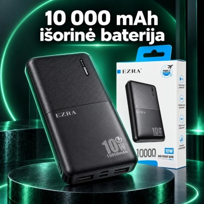 Išorinė baterija EZRA PB95-2 10 000 mAh