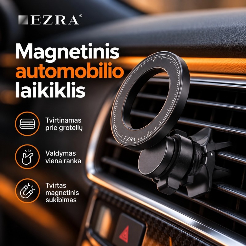 Magnetinis automobilinis telefono laikiklis EZRA HL144