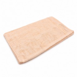 34 × 74 cm rožinės spalvos bambuko pluošto ir medvilnės rankšluostis su bambukų raštu