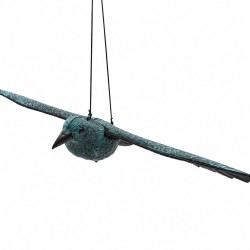pakabinama paukščių baidyklė – varna, 80 cm pakabinama paukščių baidyklė – varna, 80 cm