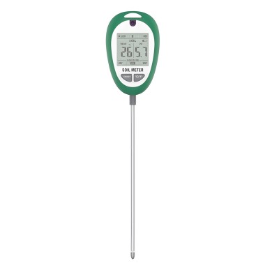 Dirvožemio drėgmės, temperatūros ir pH matuoklis su LCD ekranu