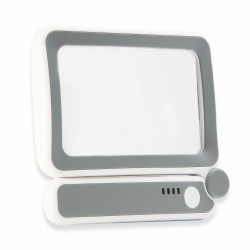 Sulankstoma lupa su LED apšvietimu