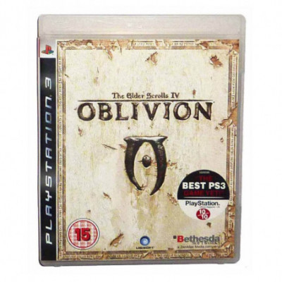 PS3 The elder scrolls IV oblivion