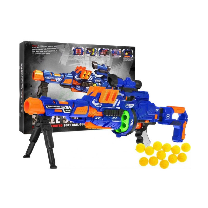 Nerf stiliaus - Blaze Storm kulkosvaidis su kojytėmis