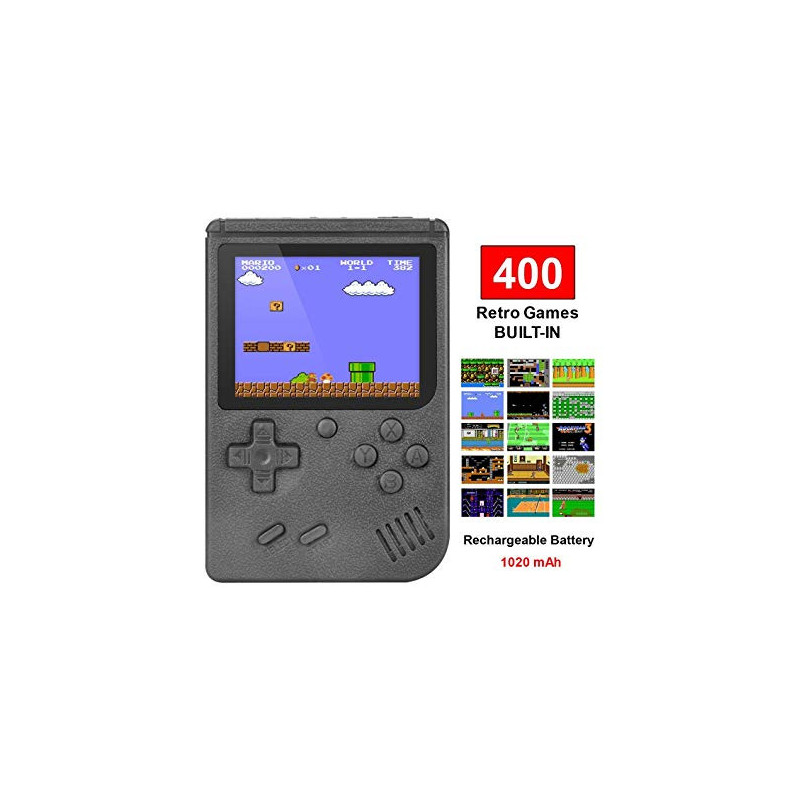 Retro mini, klasikinių žaidimų konsolė 400 in 1