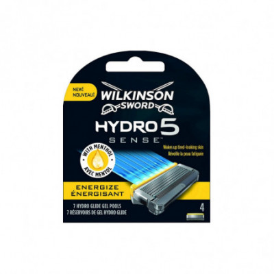 Wilkinson Sword Hydro 5 Sense Energize peiliukai 4 vnt. rinkinys