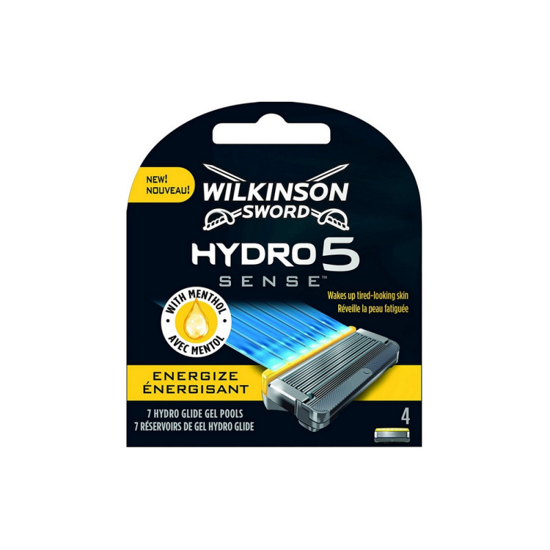 Wilkinson Sword Hydro 5 Sense Energize peiliukai 4 vnt. rinkinys