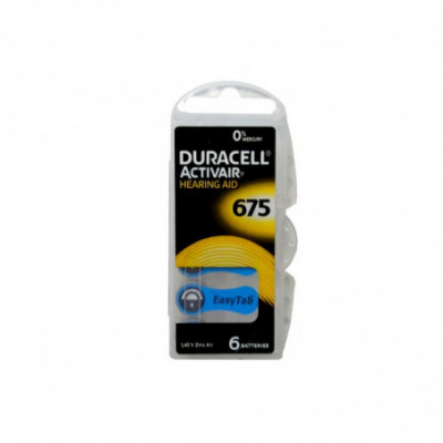 Baterijos klausos aparatui Duracell 675