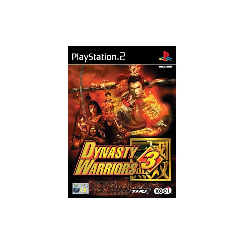 Dynasty Warriors 3 PS2 žaidimas