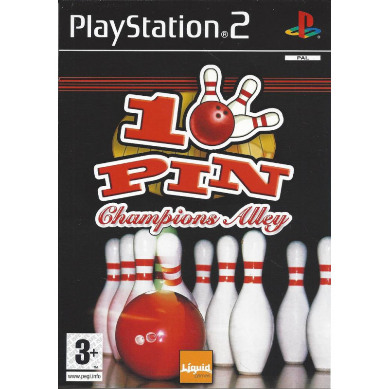 10 Pin: Champions Alley PS2 žaidimas