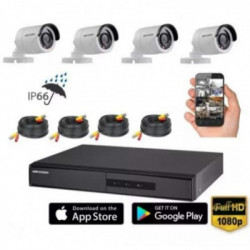 Lauko / Vidaus Wifi vaizdo stebėjimo kamerų sistema HD