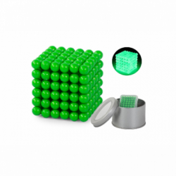 Neocube Magnastix šviečiantis tamsoje! 5mm – 216vnt Neocube Magnastix šviečiantis tamsoje! 5mm – 216vnt