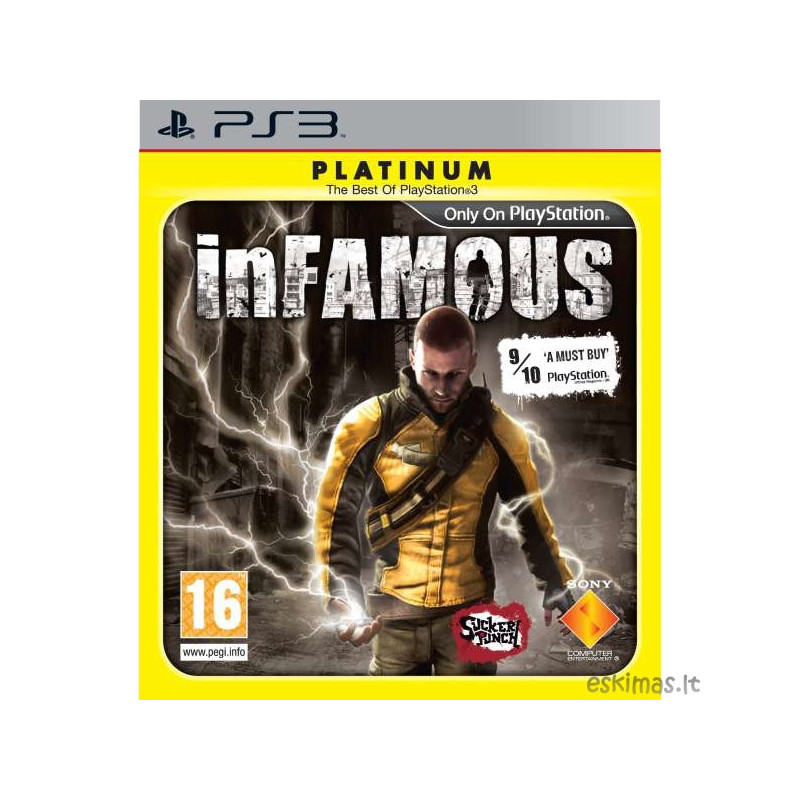 PS3 inFamous [platinum]