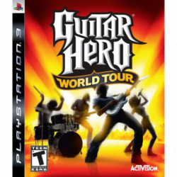 PS3 Guitar Hero world tour