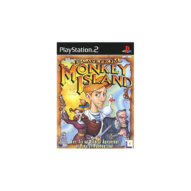 Escape From Monkey Island PS2 žaidimas