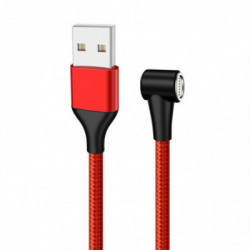 Magnetinis pakrovėjas USB iPhone (RED)