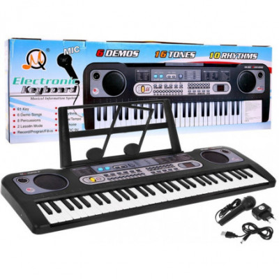 Sintezatorius / pianinas 61-klavišas + USB