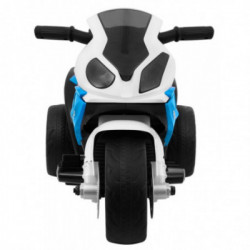 Elektrinis vaikiškas triratis motociklas BMW S1000 Blue