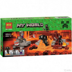 Skeletų tvirtovė - Lego Minecraft analogas 324 detalės