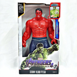 The Red Hulk figūrėlė su garsais / 30cm / lankstosi korpusas ir rankos