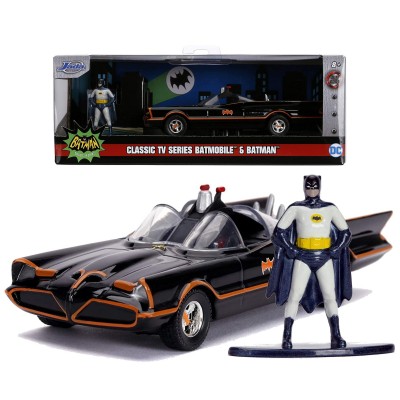Batman figure with a car