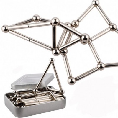 Lavinamasis magnetinis konstruktorius - 3D architektūra, 57 dalių