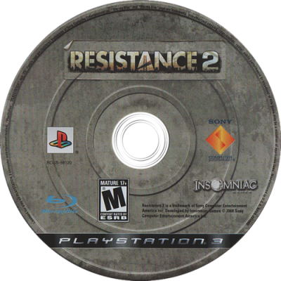 PS3 Resistance 2 žaidimo...